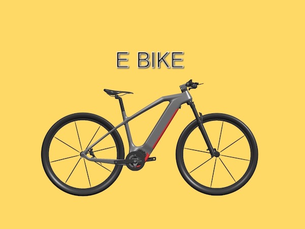 Cadre de vélo électrique en carbone